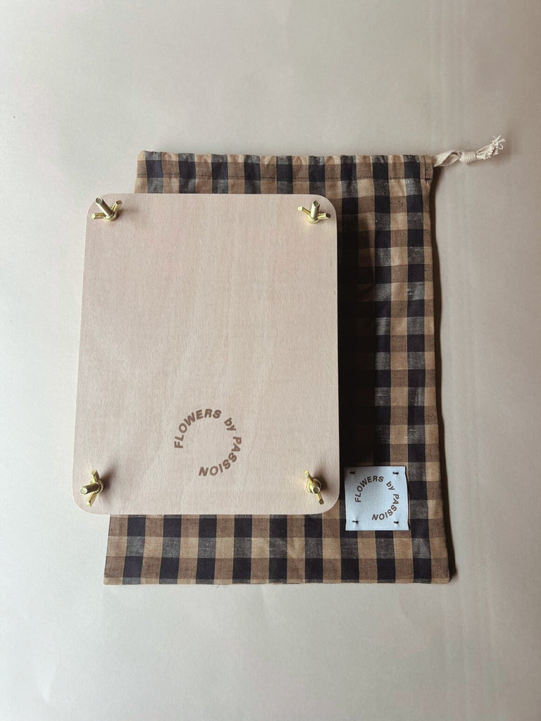 Flower press kit - black & coffee