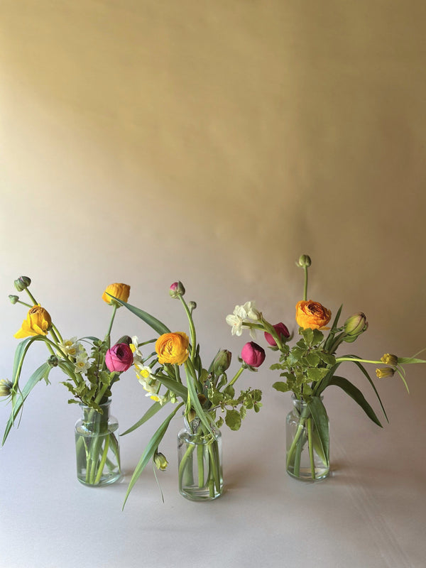 mini spring apothecary bottles